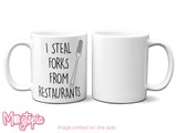 I Steal Forks... Mug