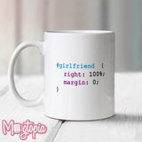 Girlfriend Coffee Coding Mug