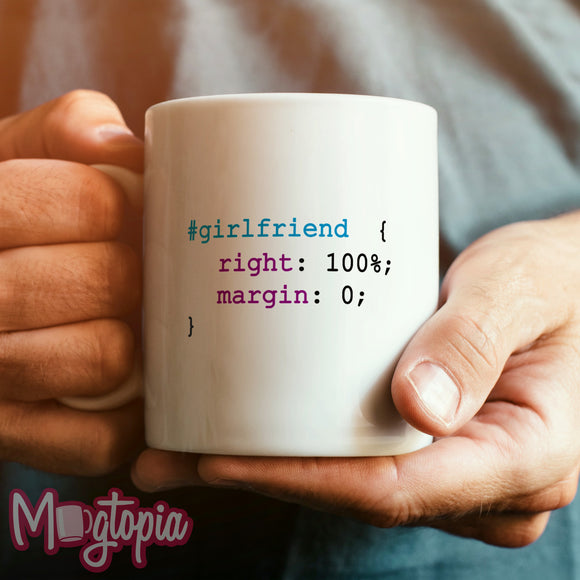 Girlfriend Coffee Coding Mug