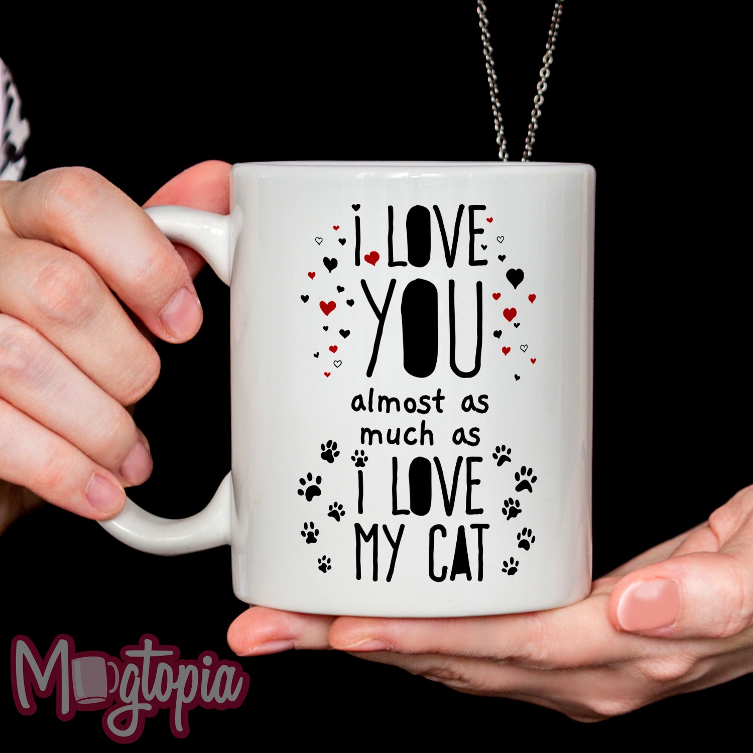 I Love You Almost As Much As My Cat Mug - Birthday Office Work Xmas Funny  Coffee Gift – Mugtopia.Com.Au