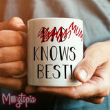 Mum (Dad) Knows Best Mug