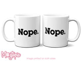 Nope. Mug