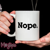 Nope. Mug