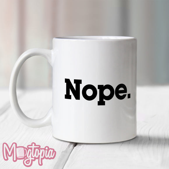 Nope. Mug
