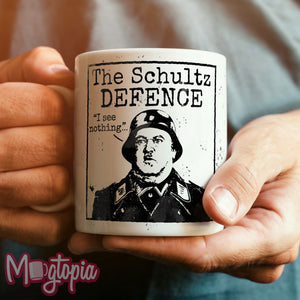 The Schultz Defence Mug "I See Nothing, I Know Nothing" Mug