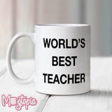 World's Best Teacher Mug