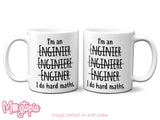 I Do Hard Maths (Engineer) Mug