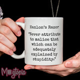 Hanlon's Razor Mug
