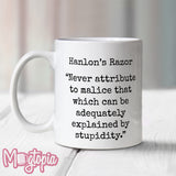 Hanlon's Razor Mug