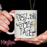 Riesling Bitch Face Mug
