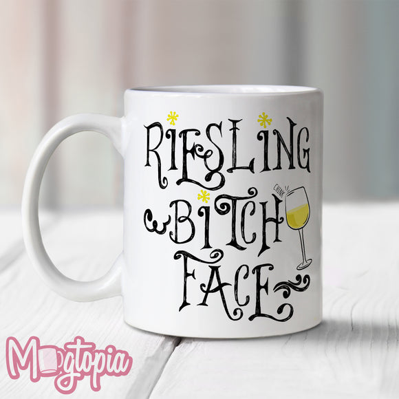 Riesling Bitch Face Mug