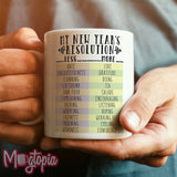 New Year's Resolution Mug