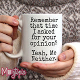 Remember That Time... Mug