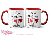 You Make My Heart Smile Mug