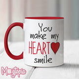 You Make My Heart Smile Mug