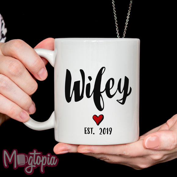 WIFEY Love Mug (Personalizable)