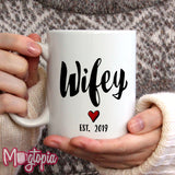 WIFEY Love Mug (Personalizable)