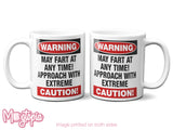 WARNING May Fart At Any Time! Mug