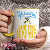 Yaaay! Same Penis Forever Engagement Mug