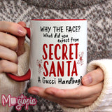 Secret Santa Gucci Handbag Mug